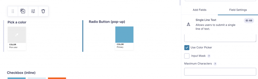 Gravity Forms Color Picker - JetSloth