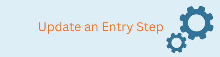 Gravity Flow Update an Entry Step