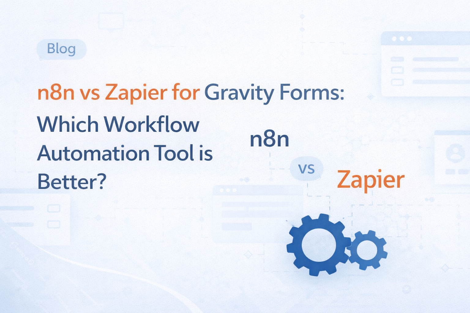 n8n vs zapier for gravity forms